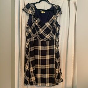 ModCloth Plaid Dress by Yellow Star